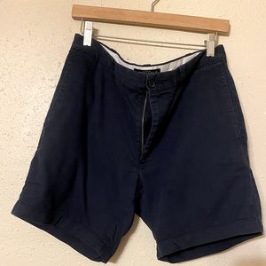 Jcrew 7" flat front shorts